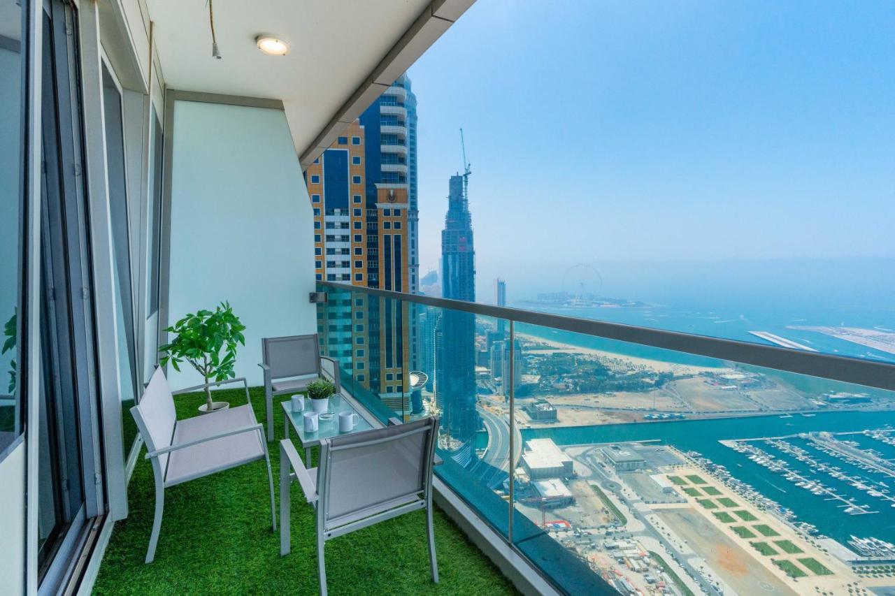 White Sage - Incredible Full Sea And Dubai Eye View In Marina Apartment Exterior photo